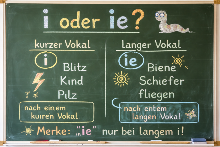 i oder ie